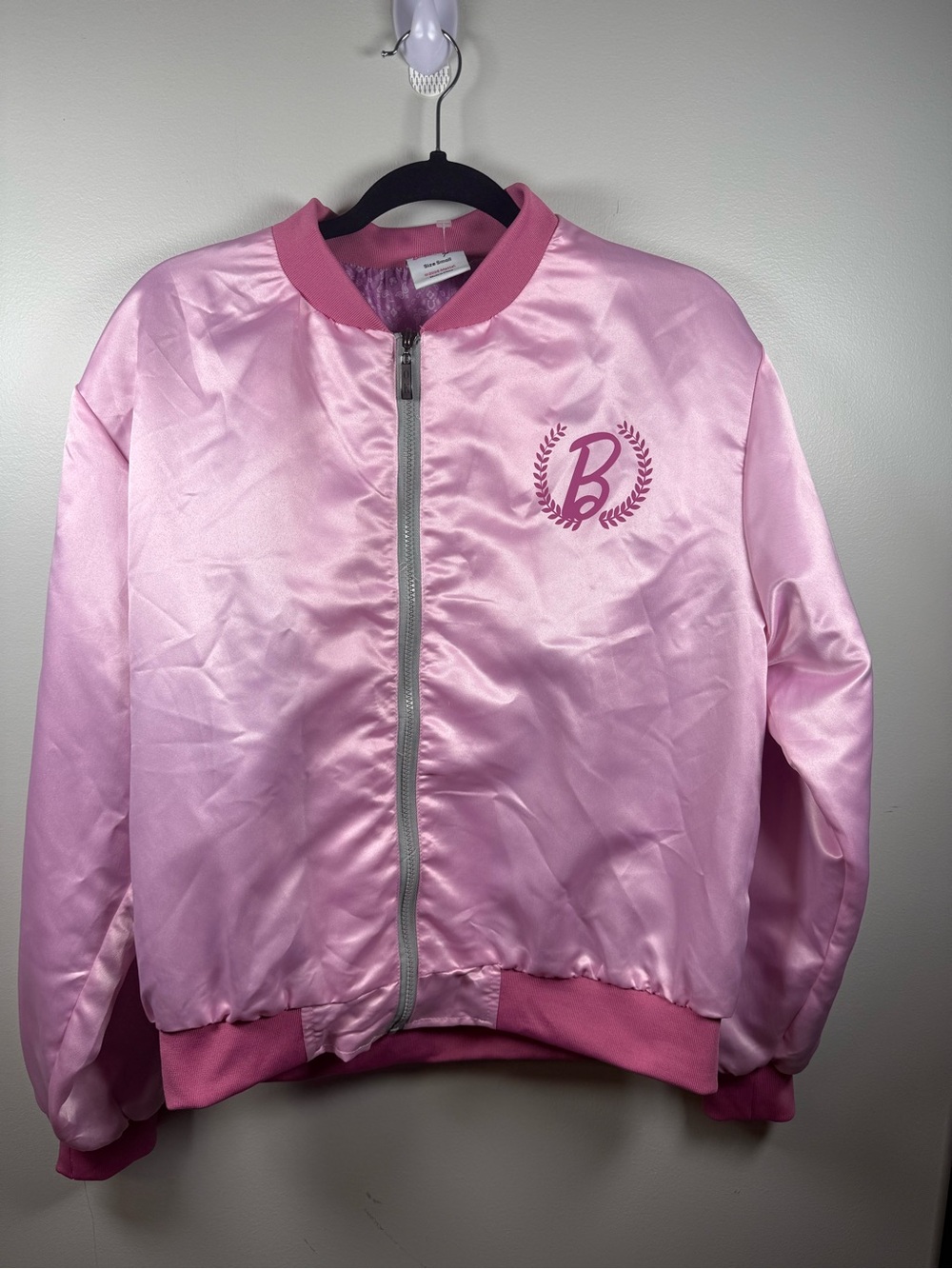 BARBIE X SPRUCE MEADOWS | RARE Pink Bomber Jacket Size S AS IS